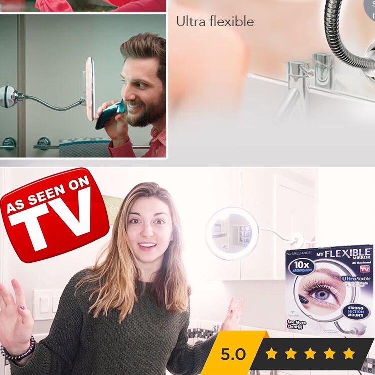 MyFlexibrror吸盘化妆镜