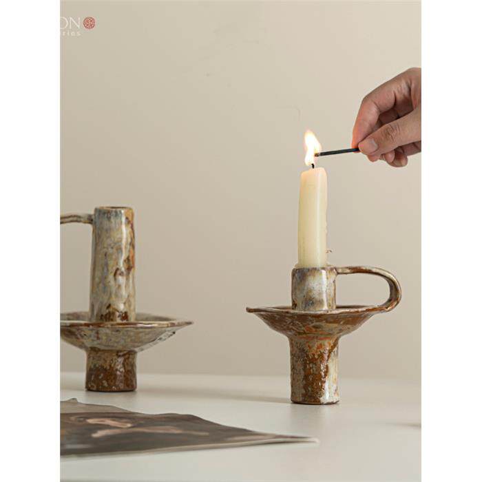 桂陇陶瓷覆古烛台民宿家