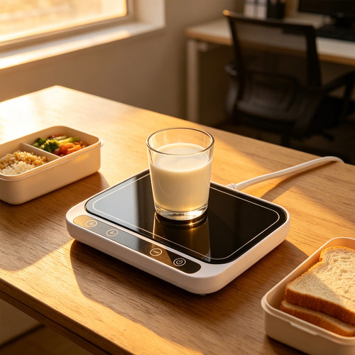 跨境Heater food warmer恒温加热杯垫办公室热牛奶神器保温热菜器