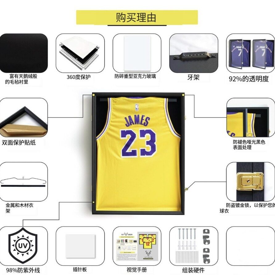 球衣展示框JersyDisplay