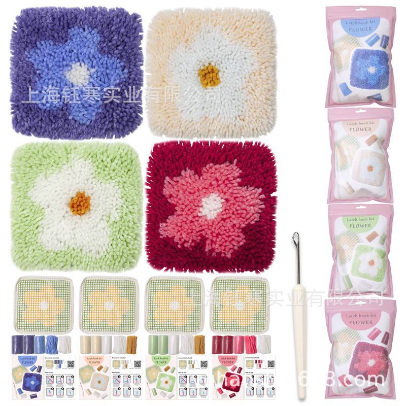 Latchhook地毯钩织段段