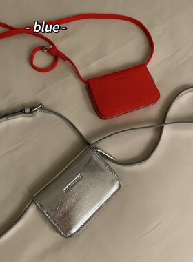 韩国小众onuk同款fott卡包隔层时髦迷你斜挎小包包挂饰腰带腰包女