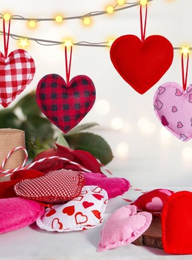 情人节爱心小吊件节日氛