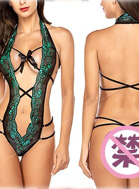 Sexy lingerie sexy lace women's one-piece open underwear