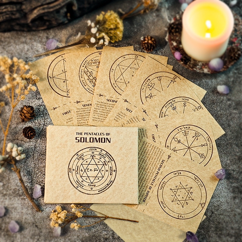 新款羊皮纸所罗门章书写