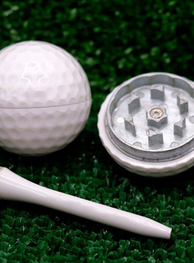 高尔夫球磨烟器烟丝研磨器烟斗香草研磨工具Golf Vanilla Set