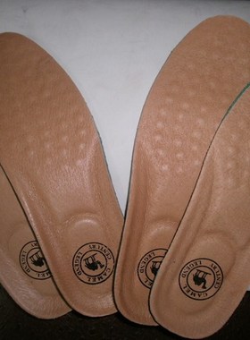 买2送1骆驼鞋垫皮鞋垫登山鞋垫男防臭鞋垫休闲透气鞋垫减震海波丽