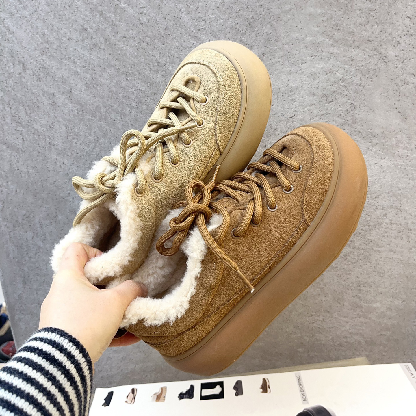 SGIRLTWTW2025冬季新款棉鞋