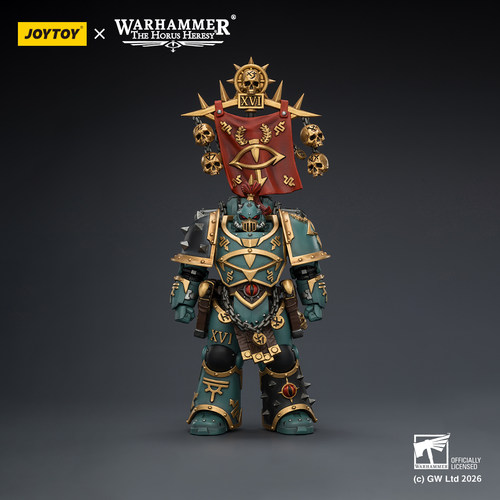 现货JOYTOY 暗源 战锤30K 荷鲁斯之子 维伦·亚述巴尼拔 1/18模玩
