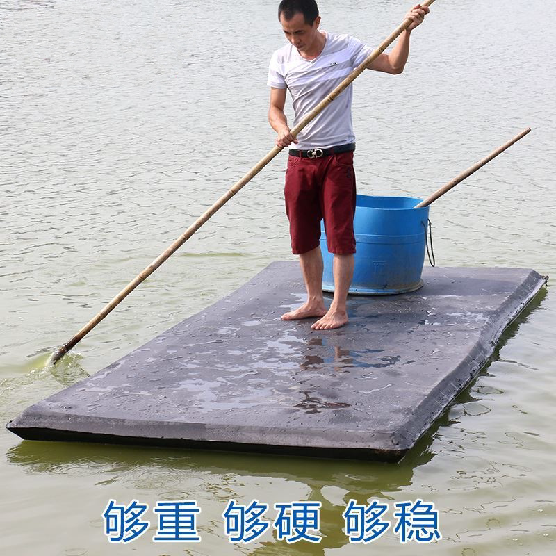 养殖撒网泡沫平板渔船加厚实心打钓鱼造船防洪汛救生艇援竹筏浮台