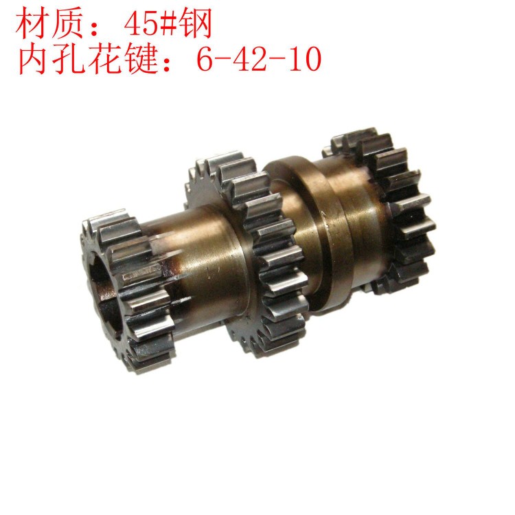 北京南通X62W X2K5 X53K XA6132铣床配A件370三联齿轮Z16/22/19车