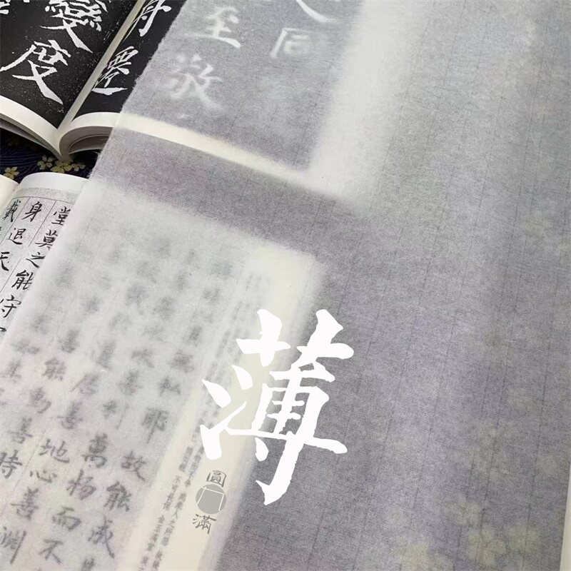 九眼 以雪 纯手工竹纸 楷隶篆行草专用纸