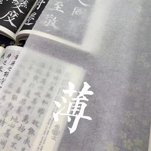 九眼 以雪 纯手工竹纸 楷隶篆行草专用纸