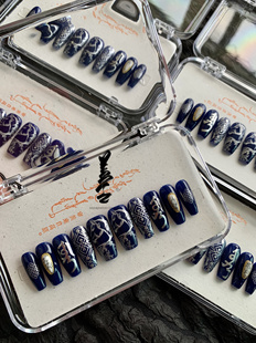 TanghesNail『故乡•蒙古马』高级感民族风书法穿戴美甲