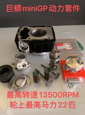 巨蟒miniGP动力套件中缸凸轮弹簧凸顶活塞合金气门华洋功泰通用