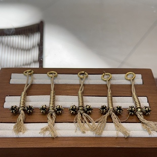 纯铜金刚杵计数器配件手工DIY文玩小提溜挂件手链项链时尚配饰