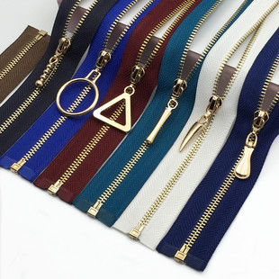 春夏款3号金属拉链男女外套门襟开尾拉锁 卫衣夹克防晒衫拉锁辅料