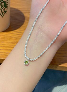 轻奢小众波光粼粼项链女高级设计