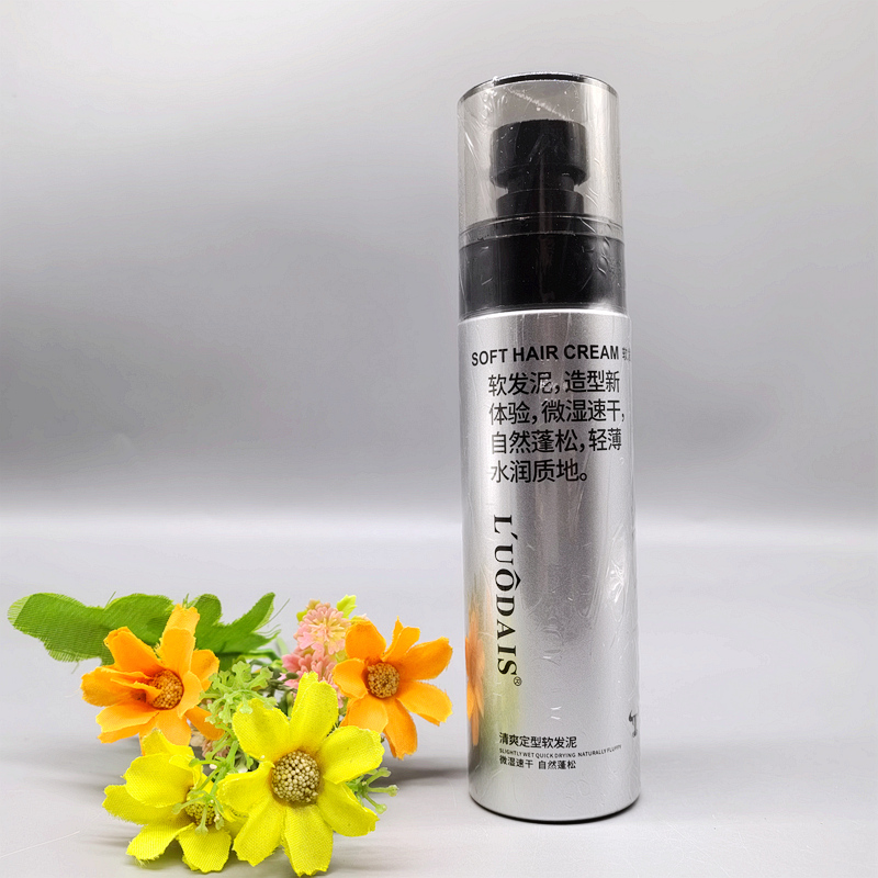 洛黛诗清爽定型软发泥特硬造型大背头蓬松啫喱留香型按压发泥蜡