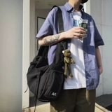 Японская сумка через плечо, трендовый школьный рюкзак, свободный крой