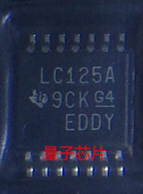 全新原装SN74LVC125APWR  SN74LVC125 丝印LC125A TSSOP-14