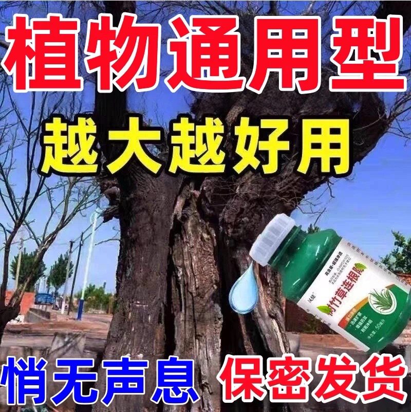 草竹正品烂根专用药强力除大杂灌腐根一枯死滴除草烂根剂