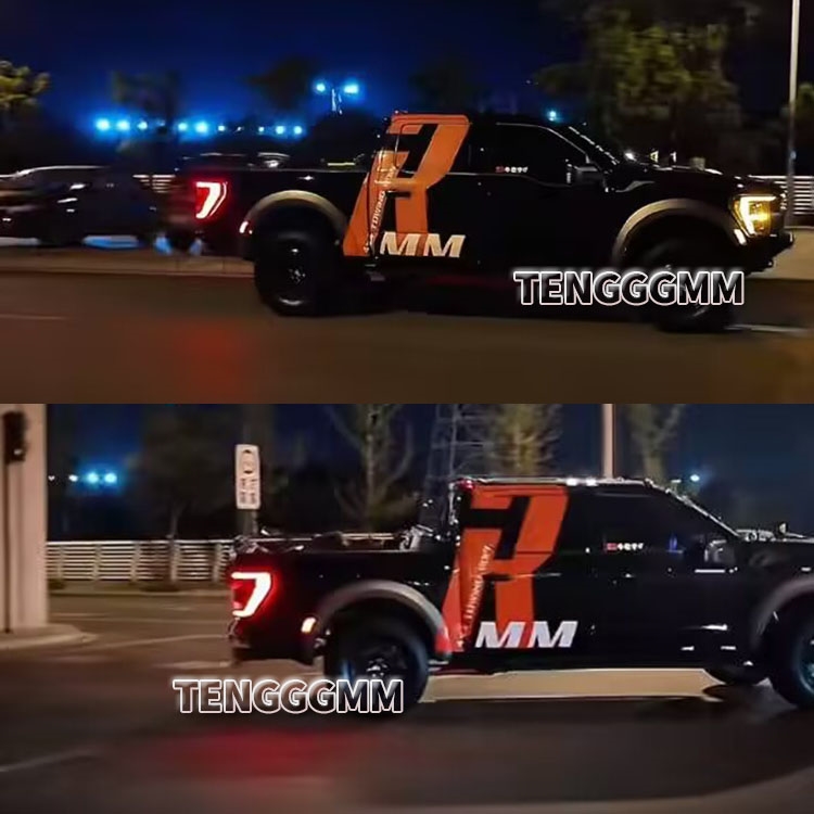 福特猛禽车贴拉花  牧游侠 RAPTOR车身贴纸F150改装个性英文R贴画