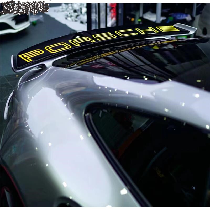 保时捷PORSCHE车贴拉花GT3RS GT2RS GT4 911 718尾翼原厂个性贴纸