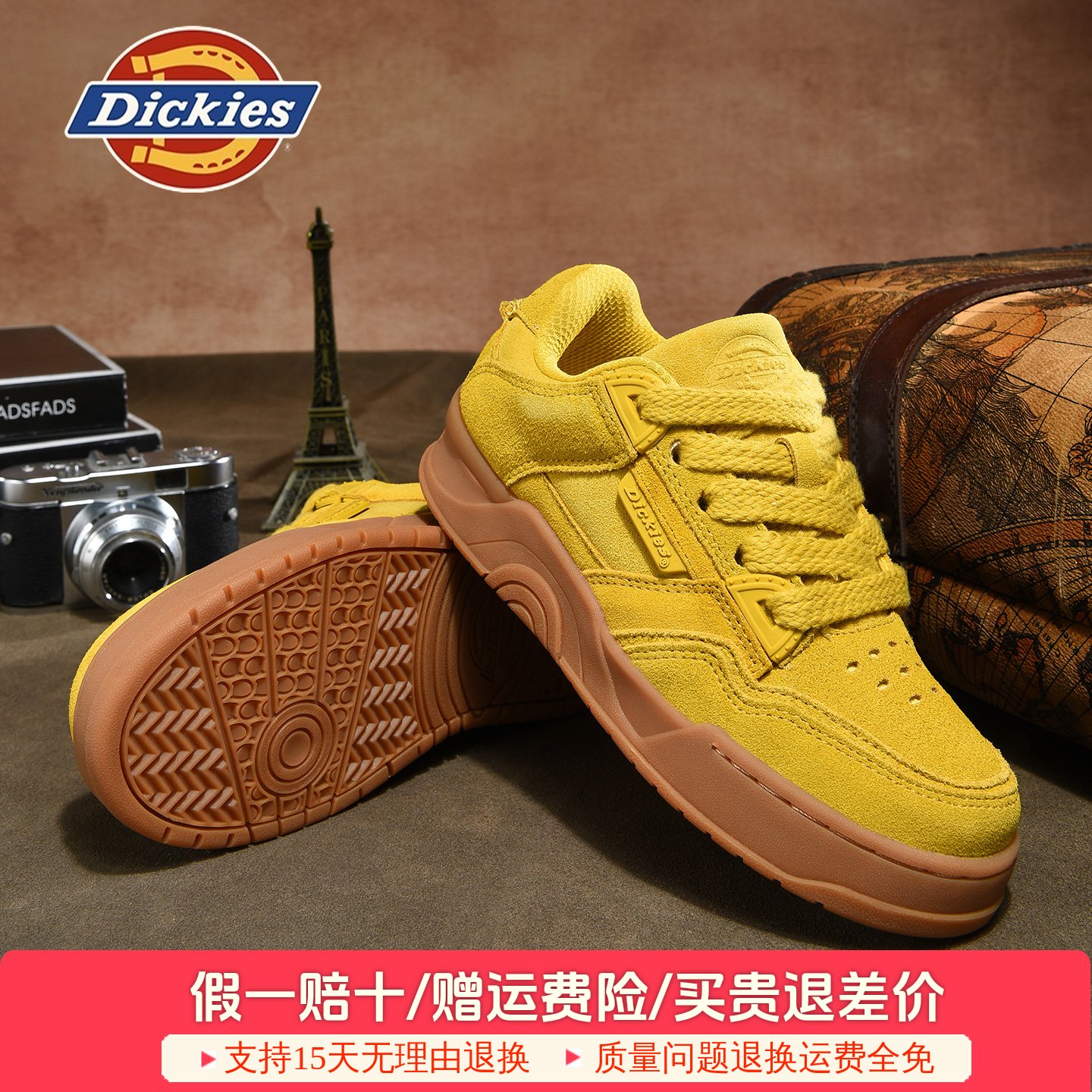 Dickies2025新款情侣款休闲板鞋