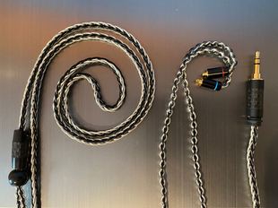 ie80s单晶铜镀银黑银混编se535e40im50ie40 ie80ie40pro升级线