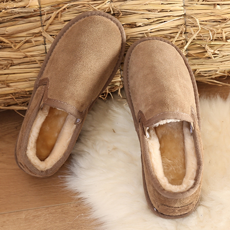 低帮雪地靴女短靴加厚保暖棉鞋