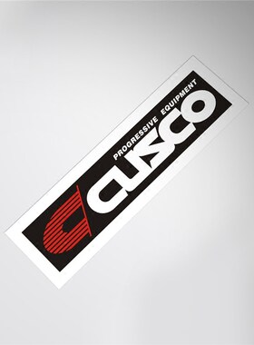 适用CUSCO 库斯科防滚架顶吧车身强化改装车贴纸贴花sticker