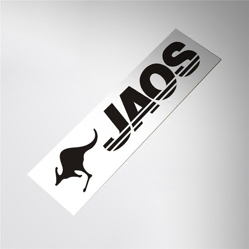 适用JAOS 越野四驱车挡泥板车头保险杠护杠汽车贴纸贴花Sticker