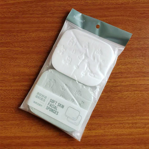 玛莉安印花粉扑深层清洁洗脸海绵