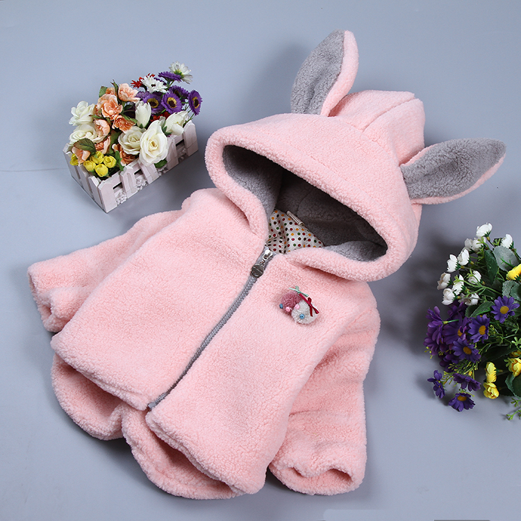 Manteau pour fille OTERH en flanelle - Ref 2163993 Image 1
