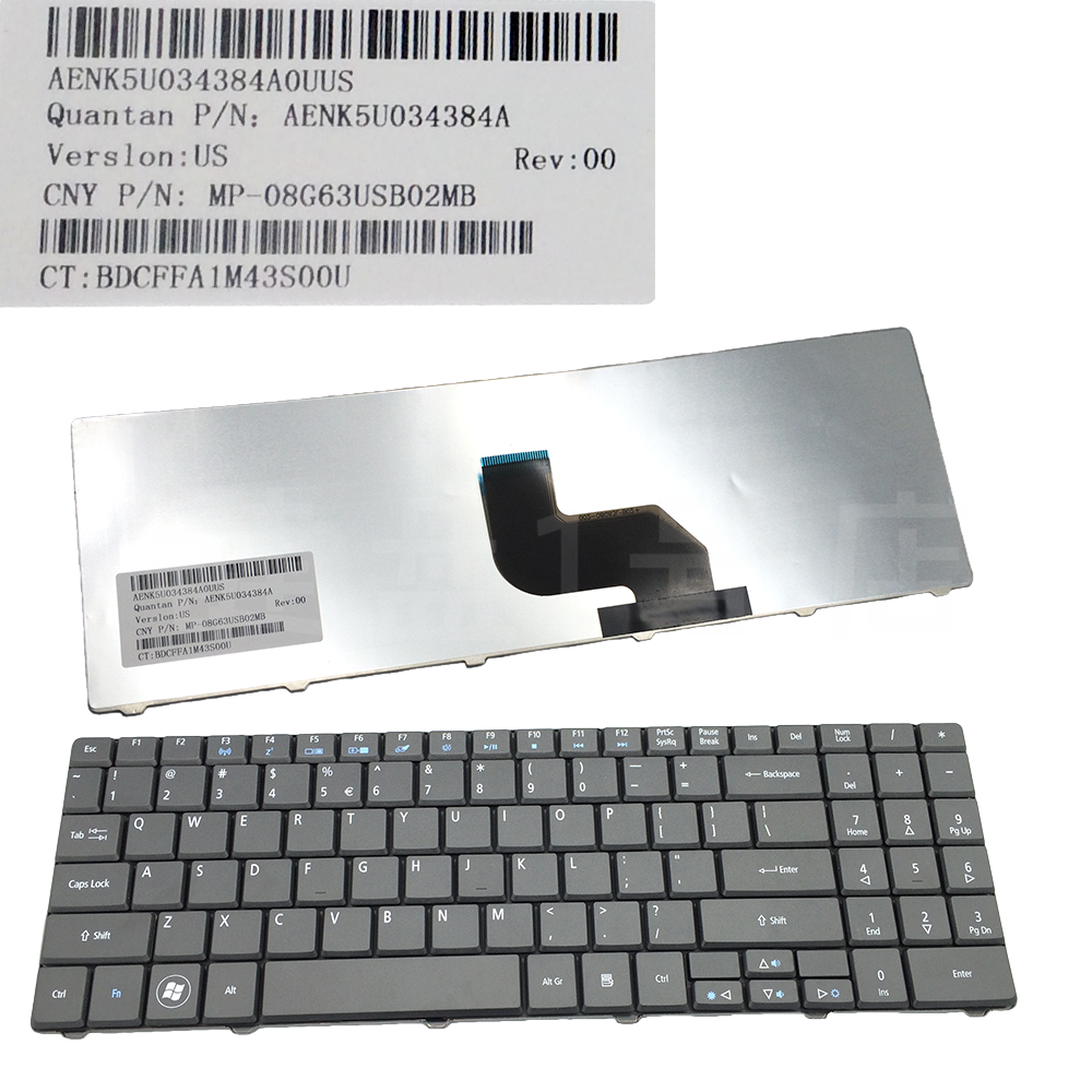 Acer 宏基Aspire5516 5241 5334 5517 5532 5534 5541键盘US原装