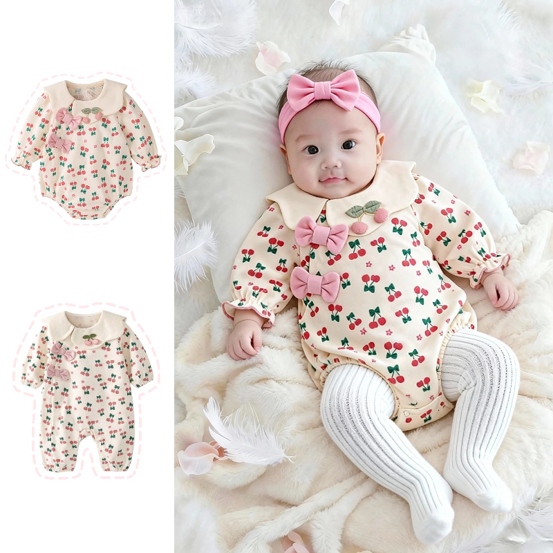 女宝宝4个月女婴超萌公主礼服