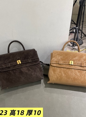 时尚复古两用韩版双肩包女包2025新款25331欧美气质小众韩版斜挎