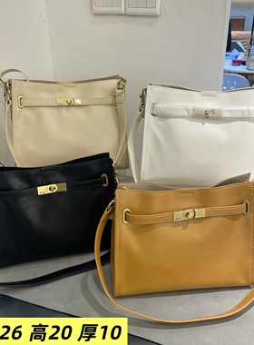 玛莎女包2026新款潮流洋气单肩子母72097百搭轻奢软单肩斜挎包