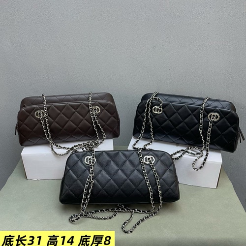 菱格链条腋下网红女包2026新款洋气质感韩版小众时尚高级感超包
