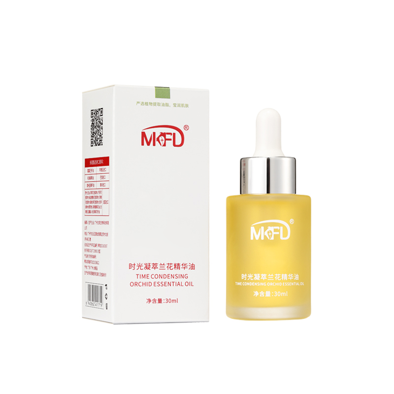 MKFD 时光凝萃兰花精油补水保湿 精华油抗皱紧致