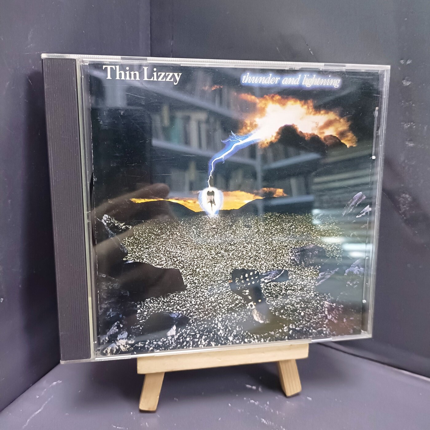 Хард-рок-метал группа Thin Lizzy-Гром и молния CD NM Изображение 1
