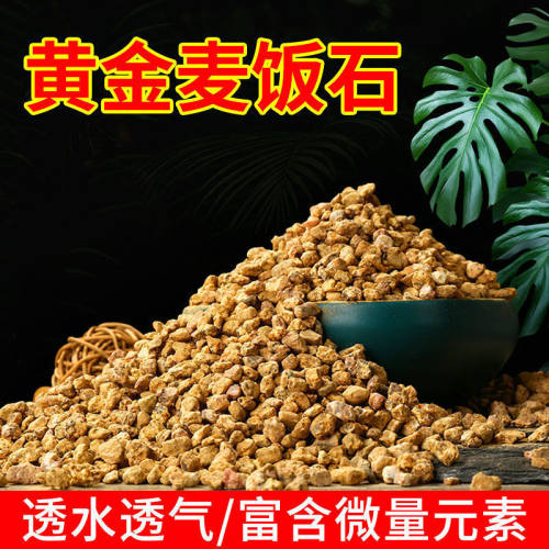 黄金软麦饭石颗粒多肉绿植专用土