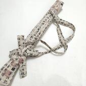箫包袋笛子袋盒尺八袋可背定制乐器包 国风多只装 荼蘼 兰亭序书法