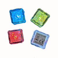 New durable food-grade material led simulation waterproof seven-color bar with switch light, ice cube button flash light thumbnail 7