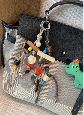 LYUMIN原创积木游戏多功能小众设计包挂