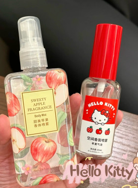 MINISO名创优品Hello kitty苹果季苹果气泡空间香氛喷雾果香香水