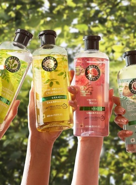 哇咔咔！泰国伊卡璐Herbal essences玫瑰洗发水控油去屑止痒柔顺