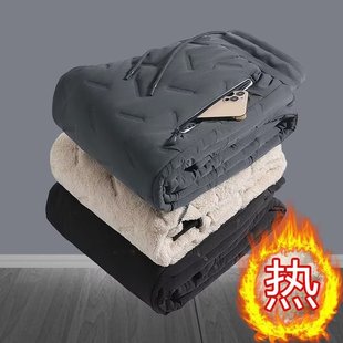 羊羔绒保暖休闲长裤 加厚大码 子 女士冬季 清仓捡漏外贸出口羽绒棉裤