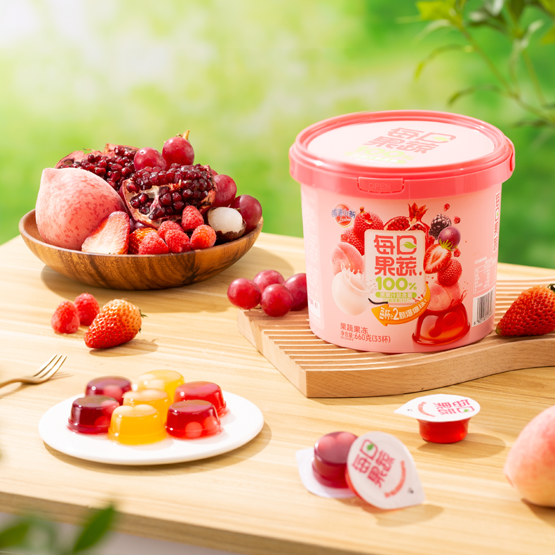 蜡笔小新100%原果汁果冻桶660g果冻零食蒟蒻儿童休闲解馋小吃,零食/坚果/特产,果冻/布丁,淘宝优惠券,粉丝福利购,淘宝优惠卷